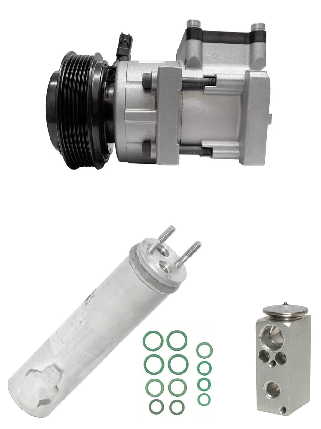 AC Compressor Kit Replacement for Ford Fiesta 1.6L (2012–2012)