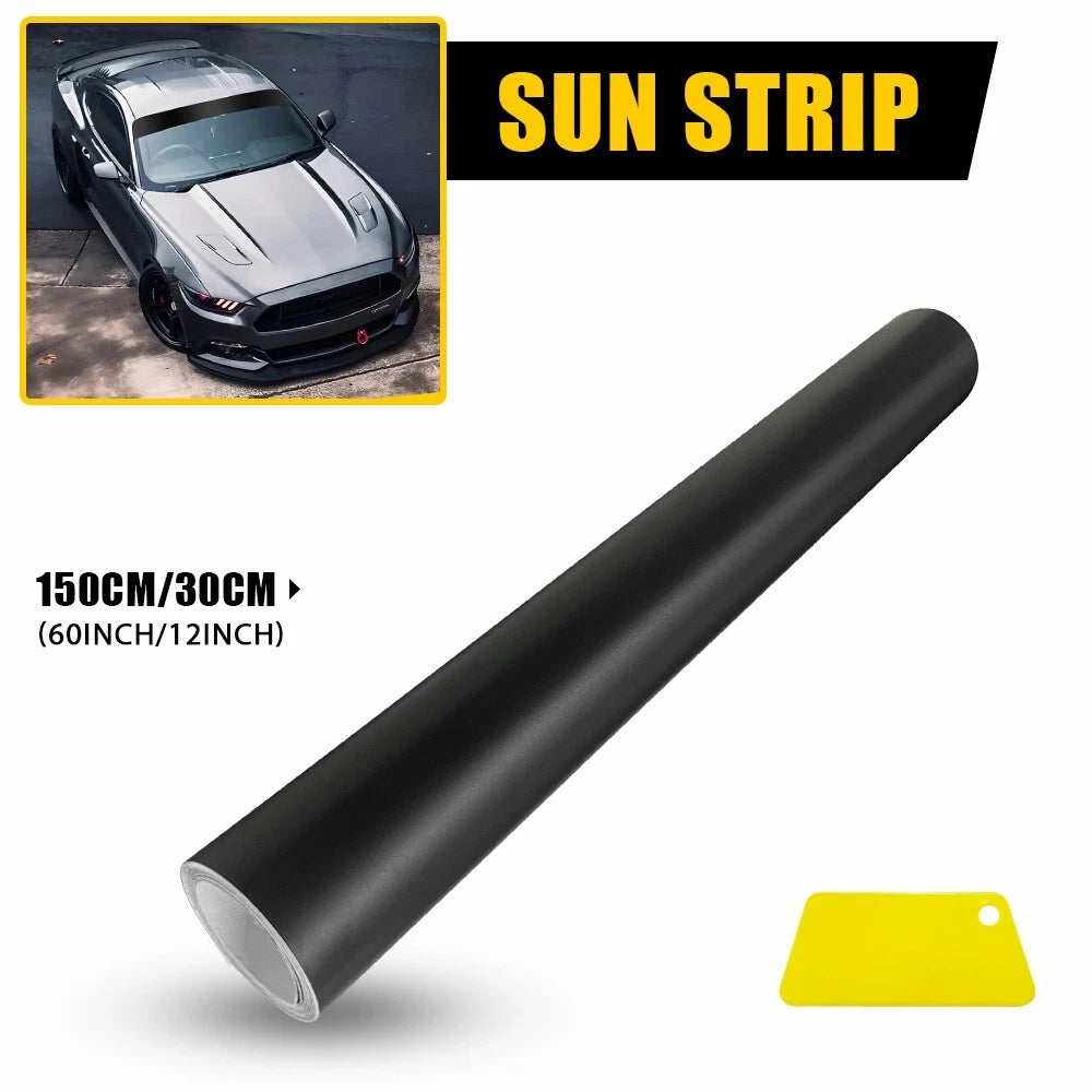 Car Window Tint Strip for Windshield (60" x 12")