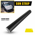 Car Window Tint Strip for Windshield (60" x 12")