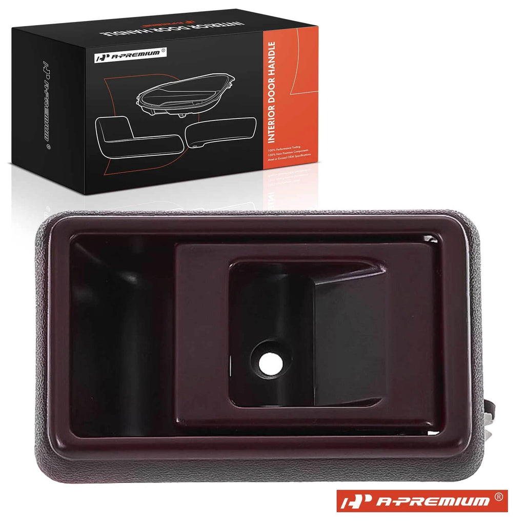 Left Red Interior Door Handle for Toyota Corolla & Tacoma (1983-2002)