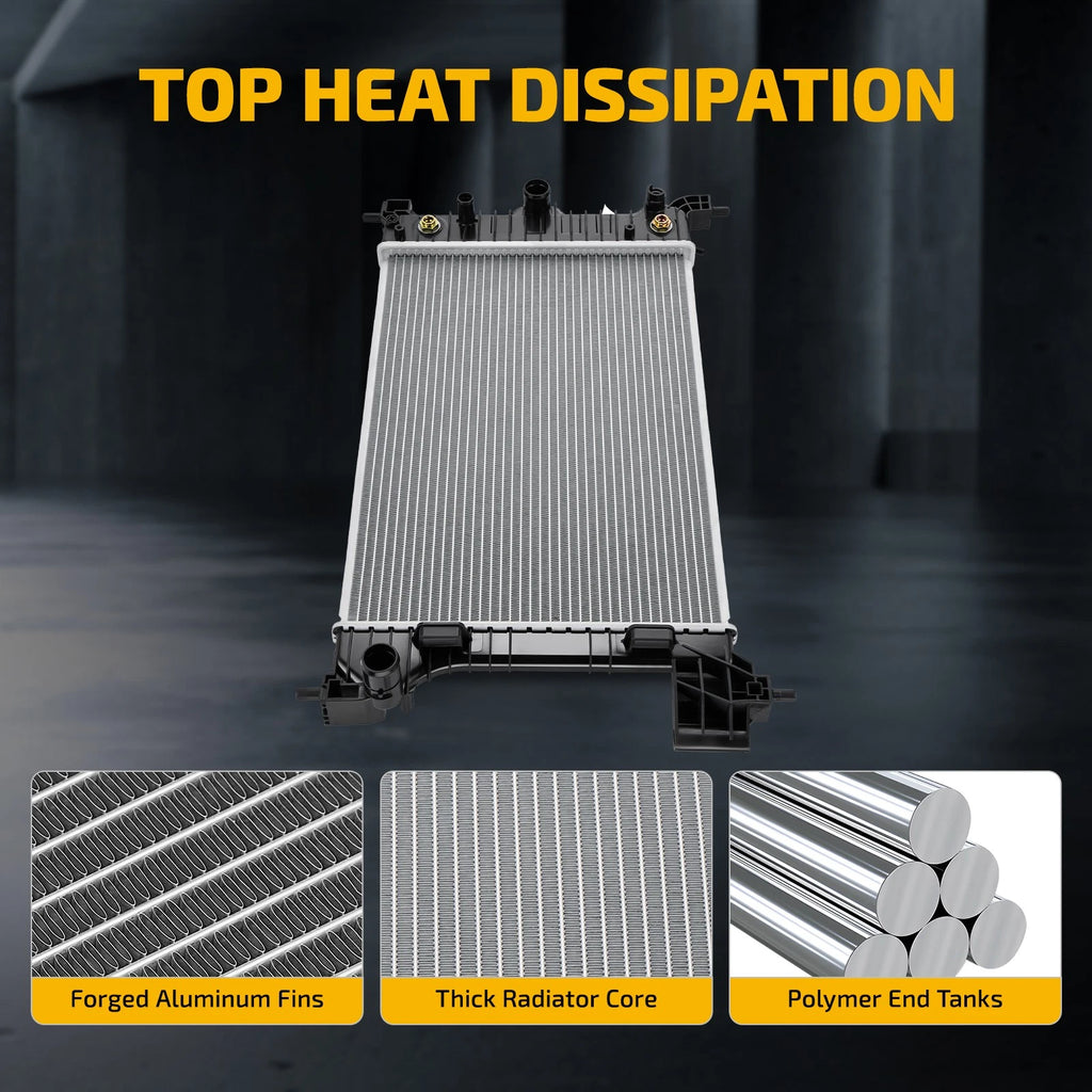 Aluminum Radiator for Chevrolet Sonic 2012–2018 1.8L CU13247