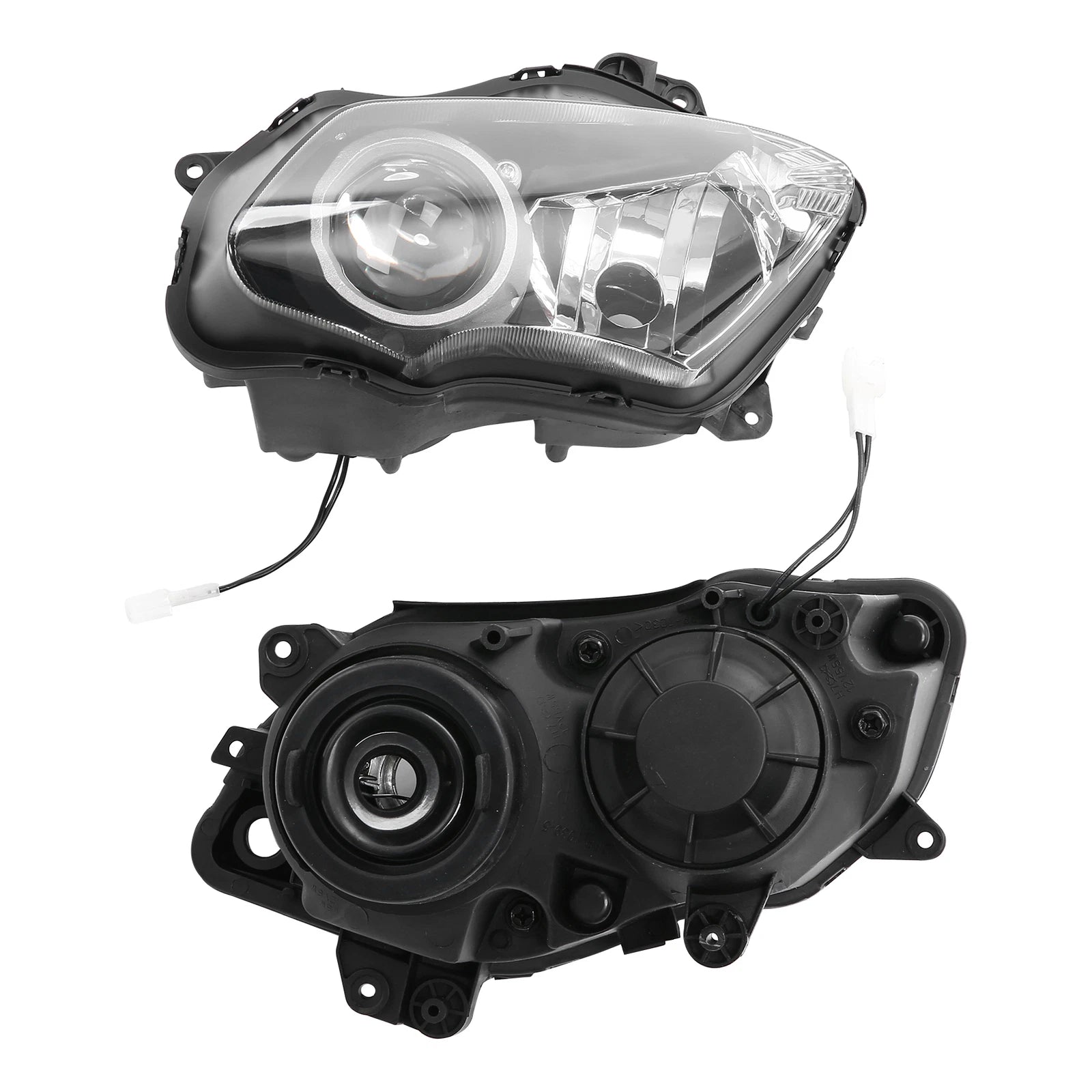 Front Headlight Assembly & Upper Fairing Stay Bracket for Yamaha YZF-R1 (2007–2008)