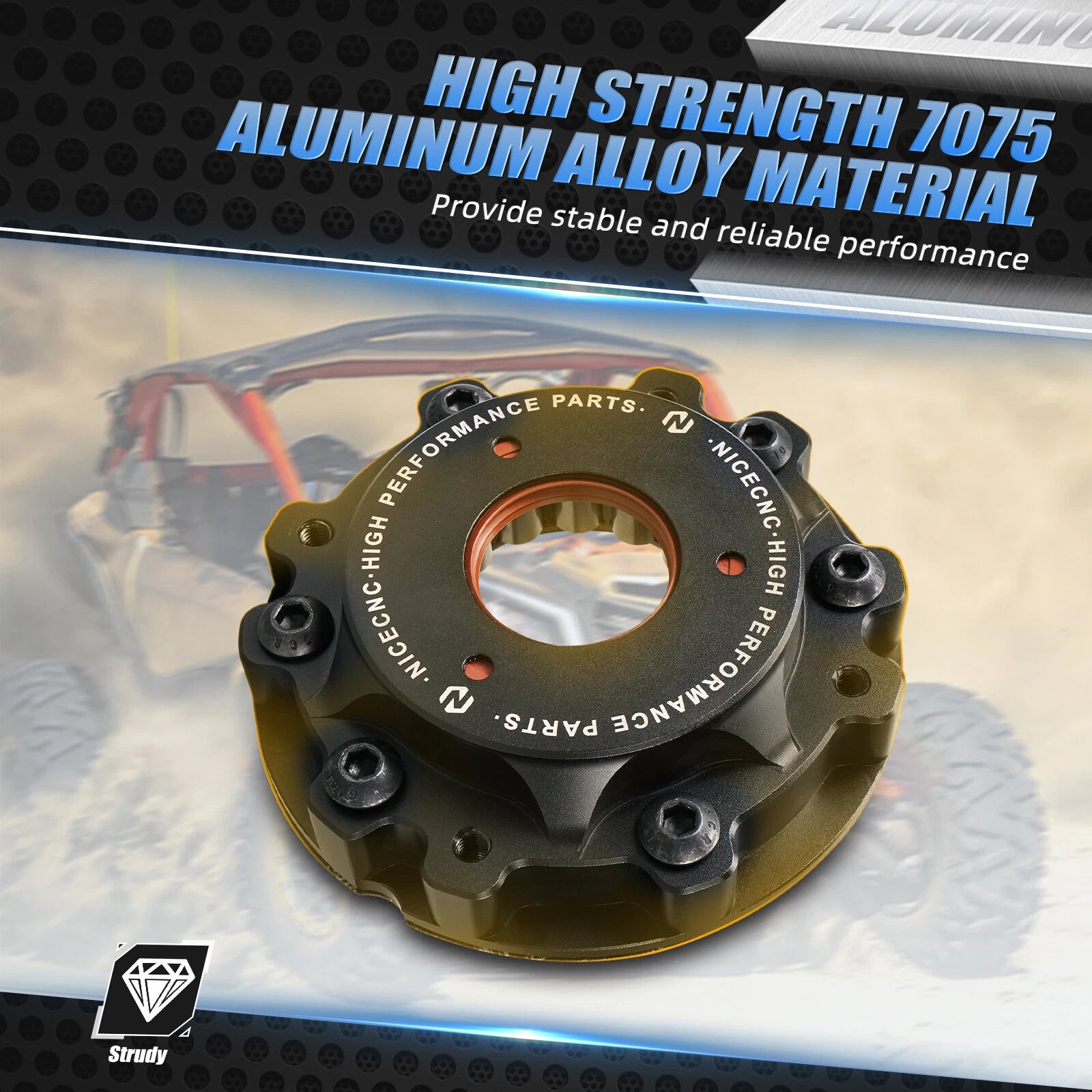 Crankcase PTO Bearing Cover Kit for Can-Am Maverick X3 Turbo (2017–2023)