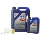 Oil Change Kit 6L Liqui Moly 5W-40 Mahle for Audi 1.8/2.0L