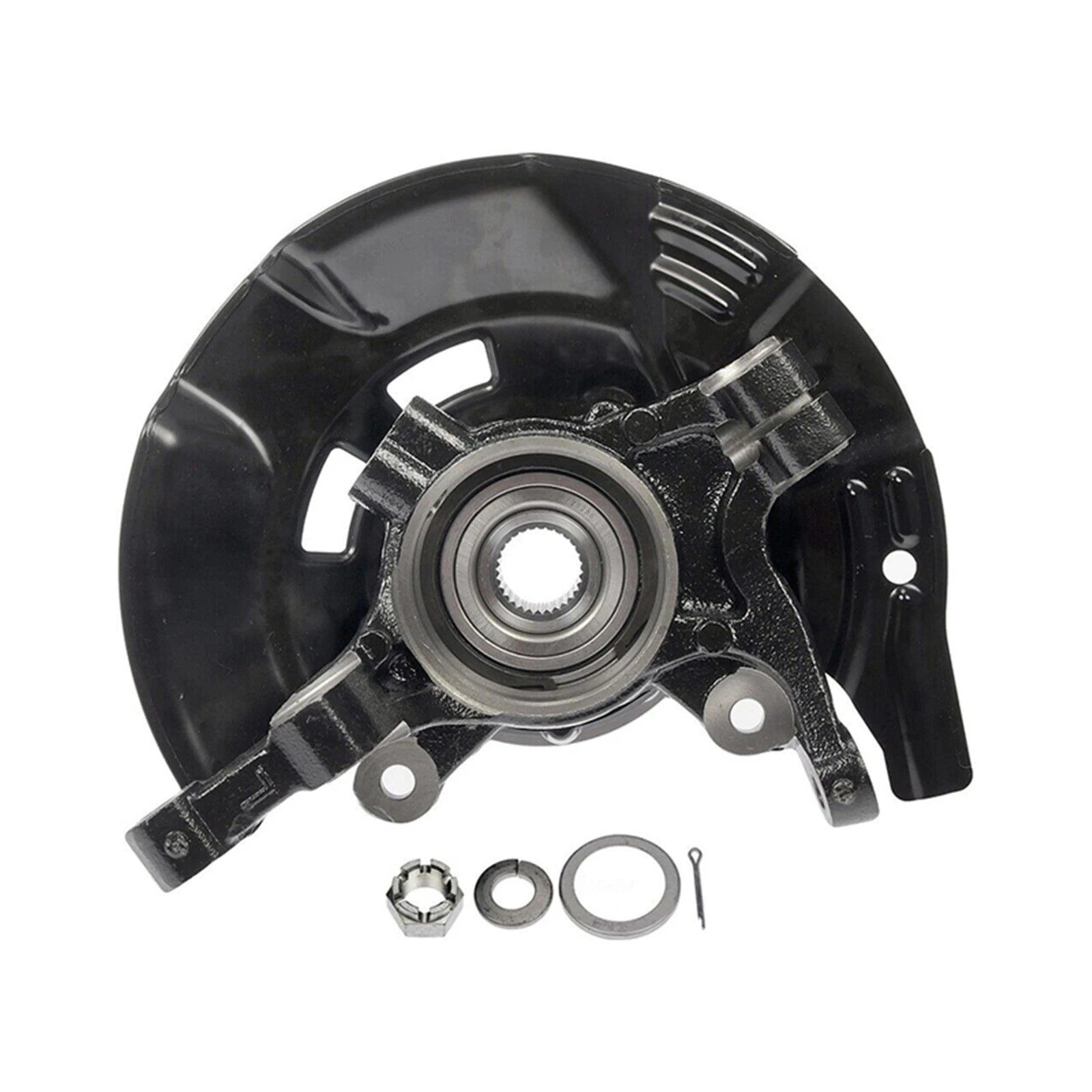 Front Driver Steering Knuckle & Wheel Bearing Hub Assembly for Hyundai Sonata