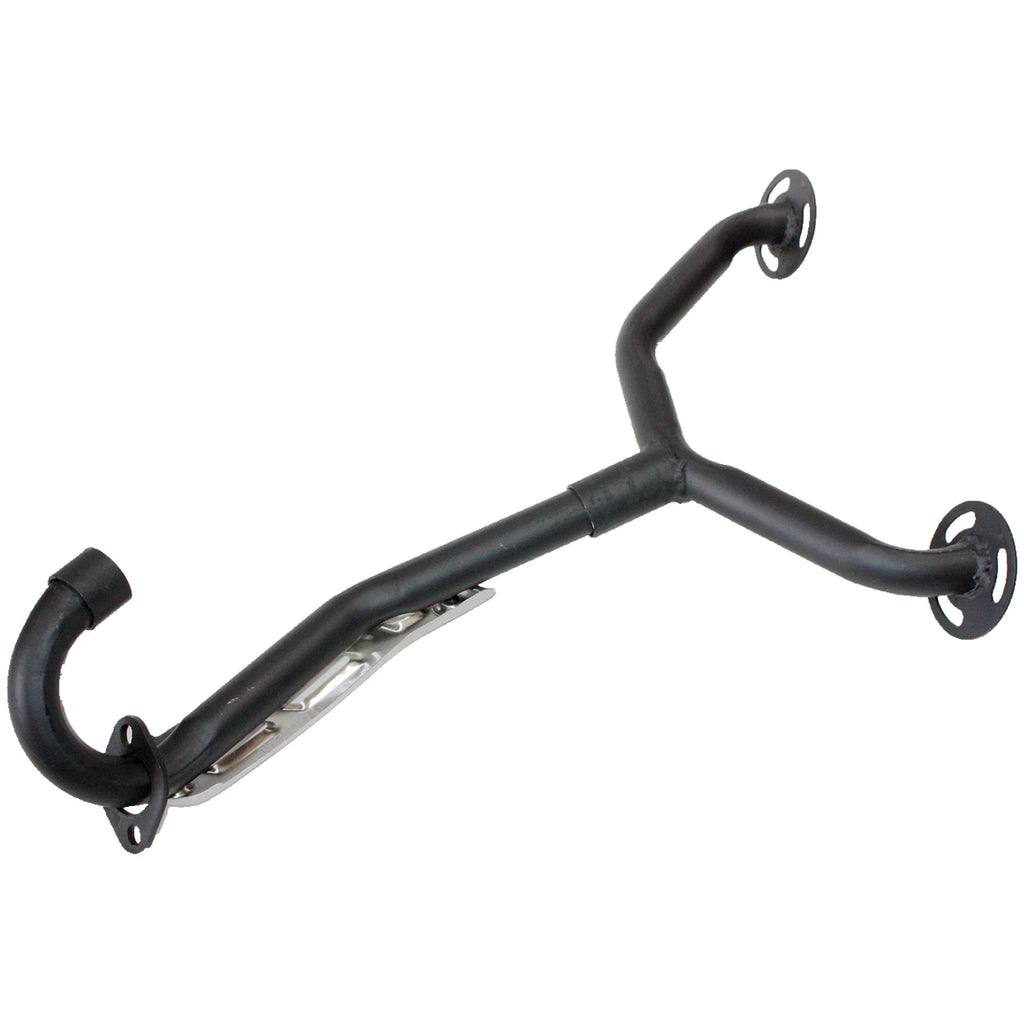 Twin Exhaust Pipe Set for 200cc 250cc Dinosaur Style Quad Dirt Bike ATV