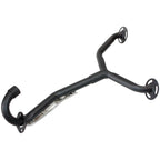 Twin Exhaust Pipe Set for 200cc 250cc Dinosaur Style Quad Dirt Bike ATV