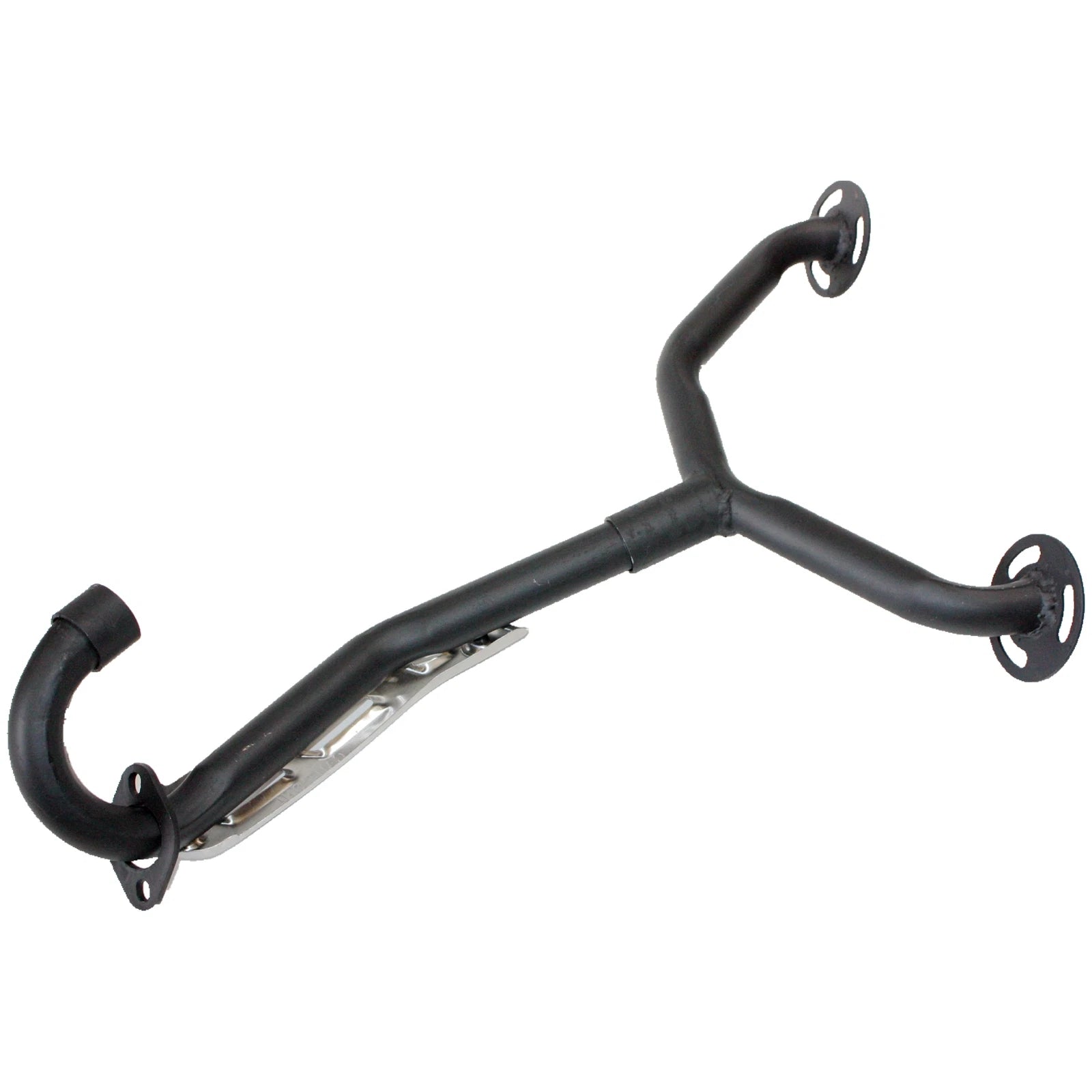 Twin Exhaust Pipe Set for 200cc 250cc Dinosaur Style Quad Dirt Bike ATV