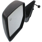 Power Mirror for Jeep Patriot (2007–2013) Driver Side Heated Textured Black