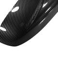 Pair for BMW E70 E71 E72 Carbon Fiber Pattern Rear View Mirror Covers Cap