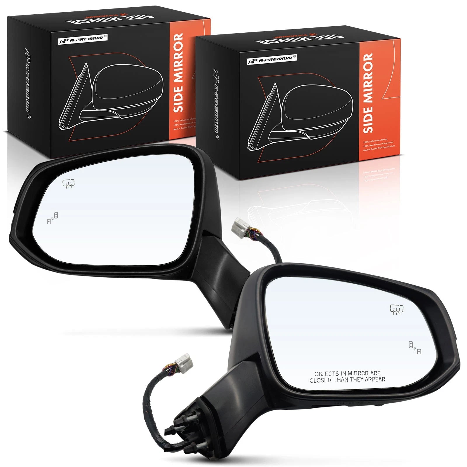 Power Mirror Power Fold Blind Spot for Toyota Sienna (2021-2024)