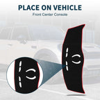 Dash Cover Mat for BMW Mini Cooper Black Red (2014 - 2024)