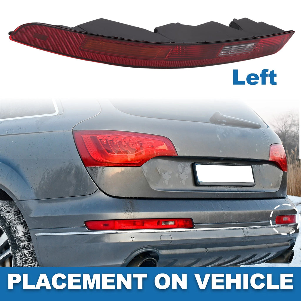 1pc Rear Left Tail Light Shell for Audi Q3 (2016–2018) No. 8U0945095B