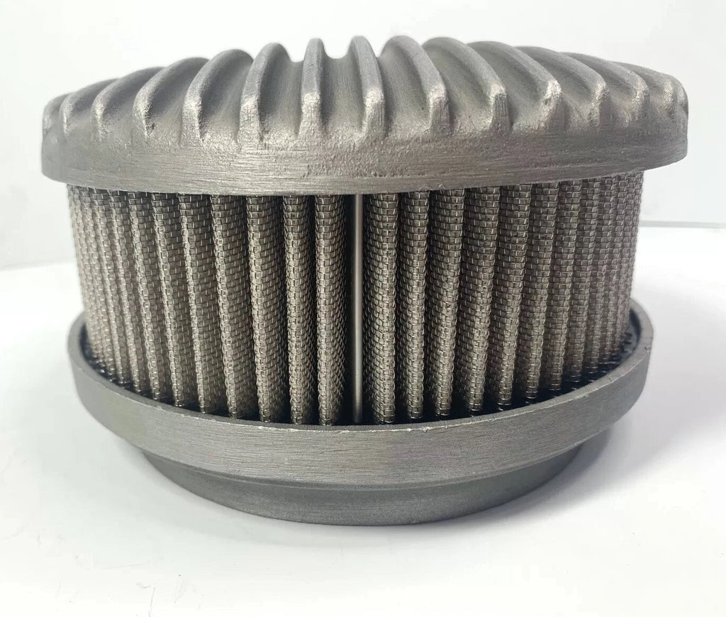 Finned Aluminum Air Cleaner Replacement for Universal Fit Vehicles (Any Year)