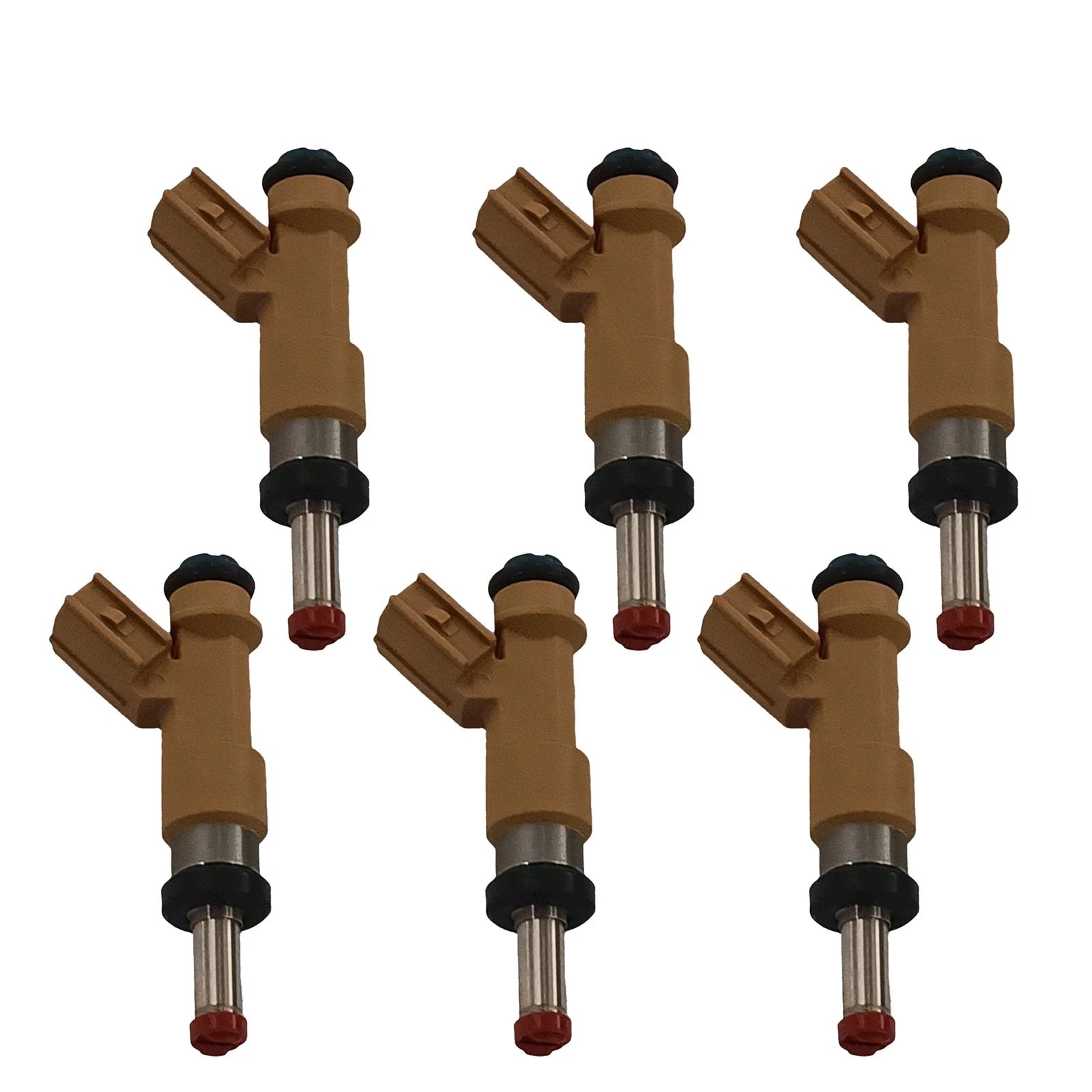 Set of 6 Fuel Injectors for Toyota 4Runner, FJ Cruiser, Tundra V6 (2010–2019)