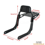 Luggage Rack Sissy Bar Kit for Harley FLHC, FLHCS FLI Models (2018-2025)