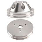 Double V-Belt Drive Pulley for Chevrolet 283-350 (Short Water Pump System)