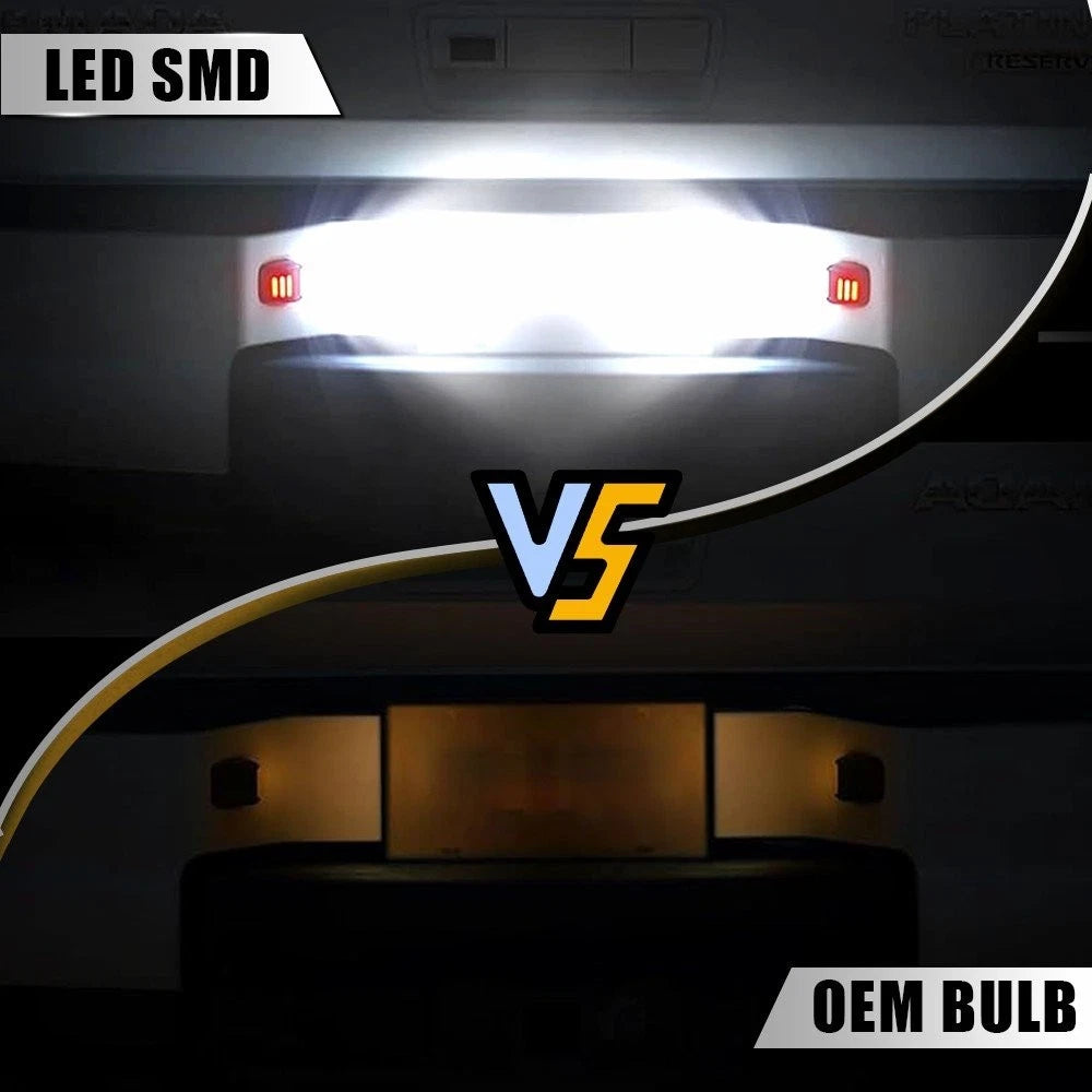 2X LED License Plate Light for Nissan Frontier D40 (2007–2019)