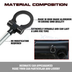 Anodized Aluminum Tow Hook Ring for Acura TLX (2015-2018)