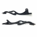 Black Custom Brake Clutch Flame Lever Set for Kawasaki Vulcan 1500 1600 (1987–2009)