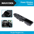 Power Window Switch Front Right for Peugeot 207 (2006–2014) 6554.QG