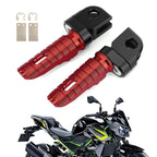 Front Footrests Foot Pegs for Kawasaki Z800 Z300 Z400 Z650 Z900 Z1000 (2013–2023)
