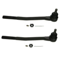 Set of 2 Inner Steering Tie Rod Ends Moog for Ford Mustang Mercury Cougar