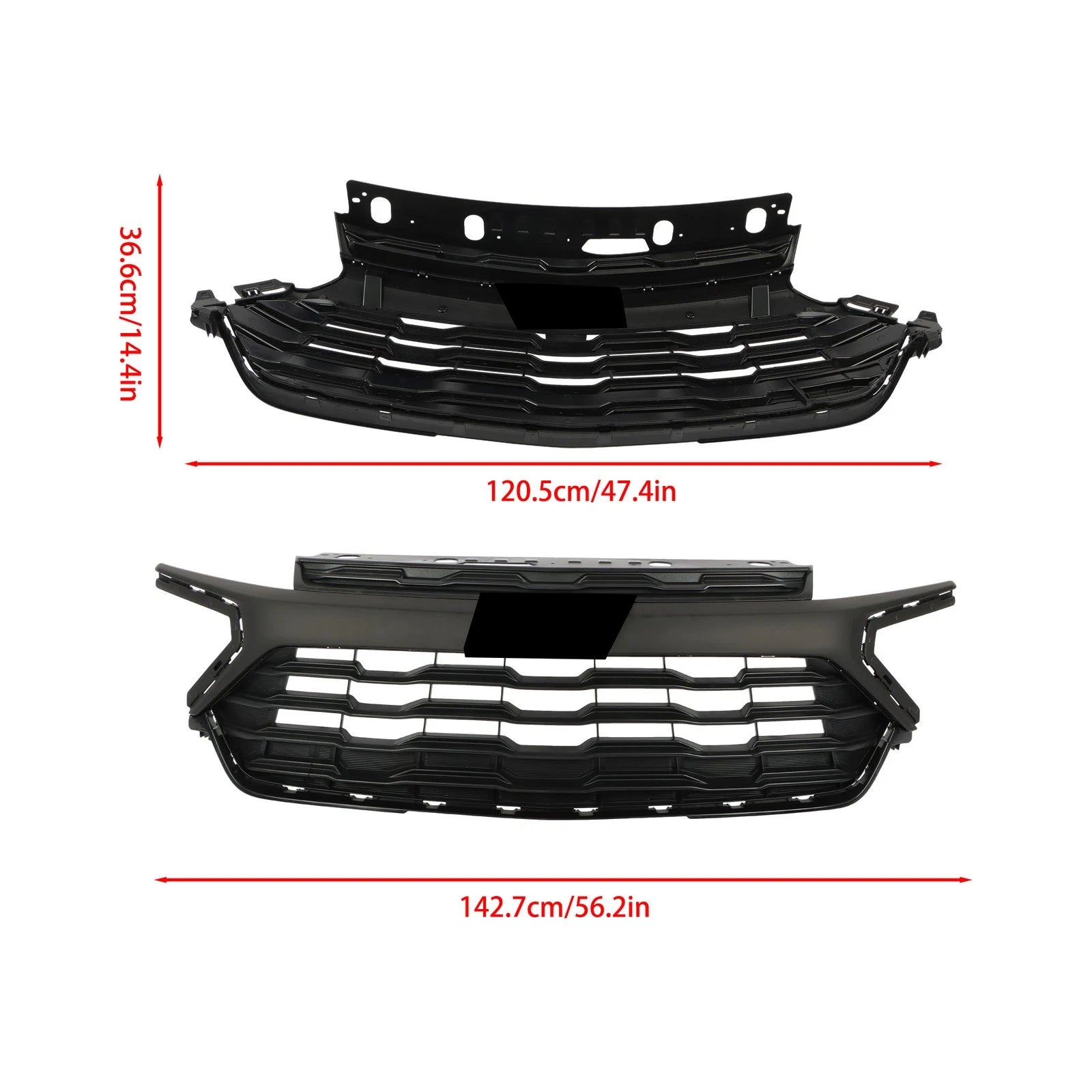 Front Bumper Grille for Chevy Trailblazer LT/LS (2024-2026)