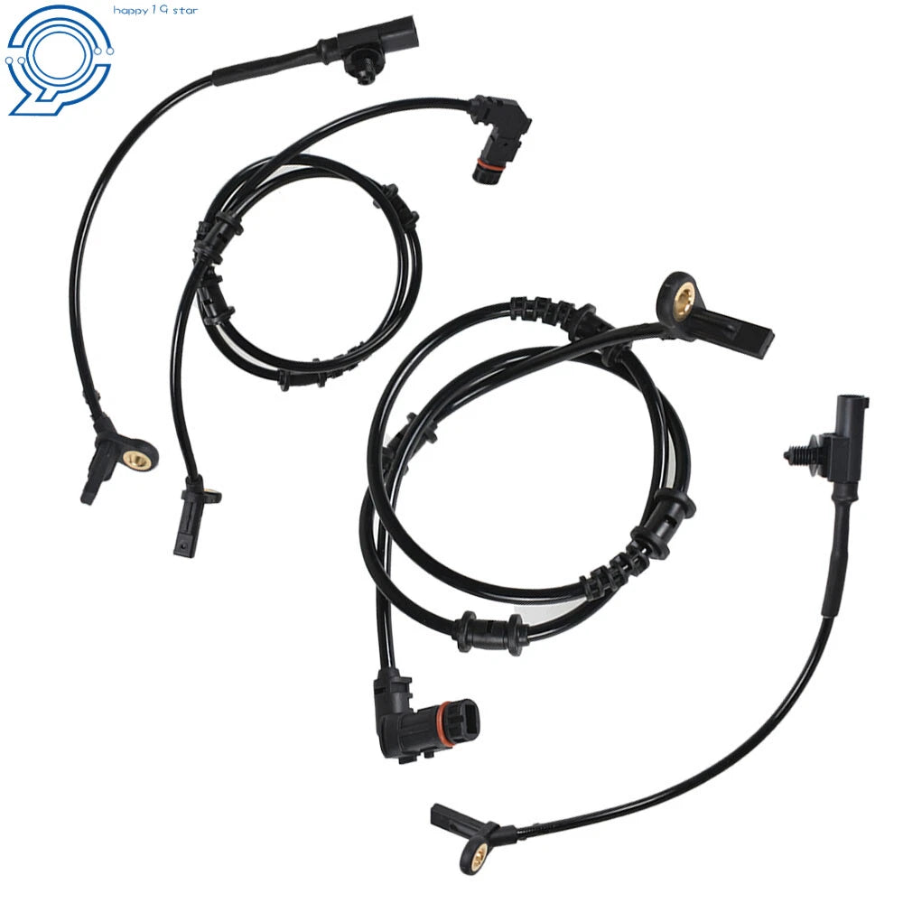 Set of 4 ABS Wheel Speed Sensors for Mercedes-Benz ML350 R350 (2006–2011)