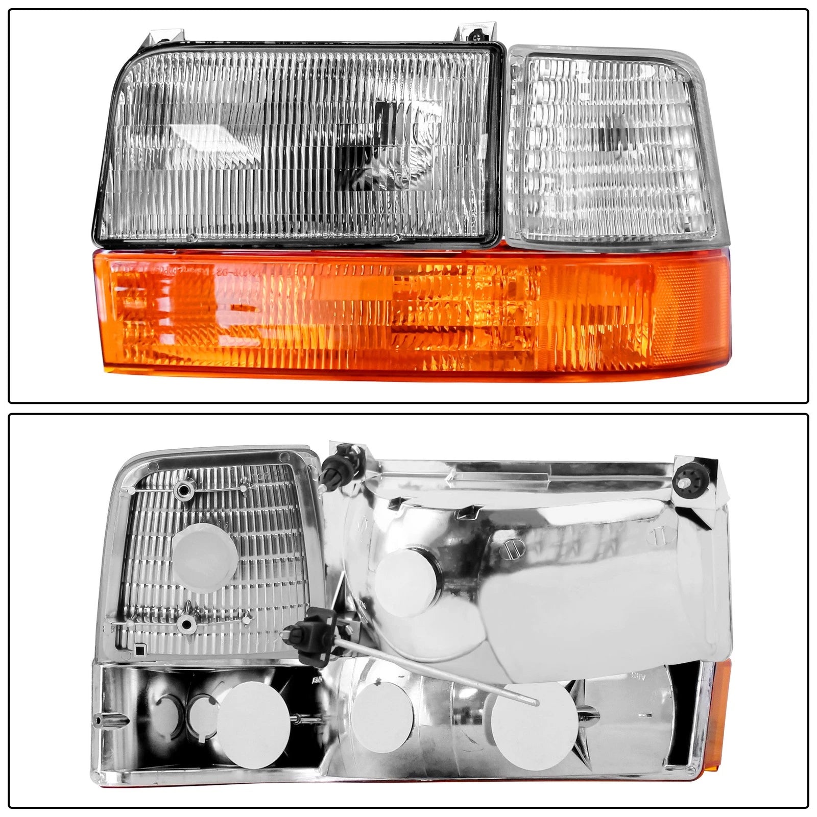 Pair Headlights for Ford F-150 (1992-1996)