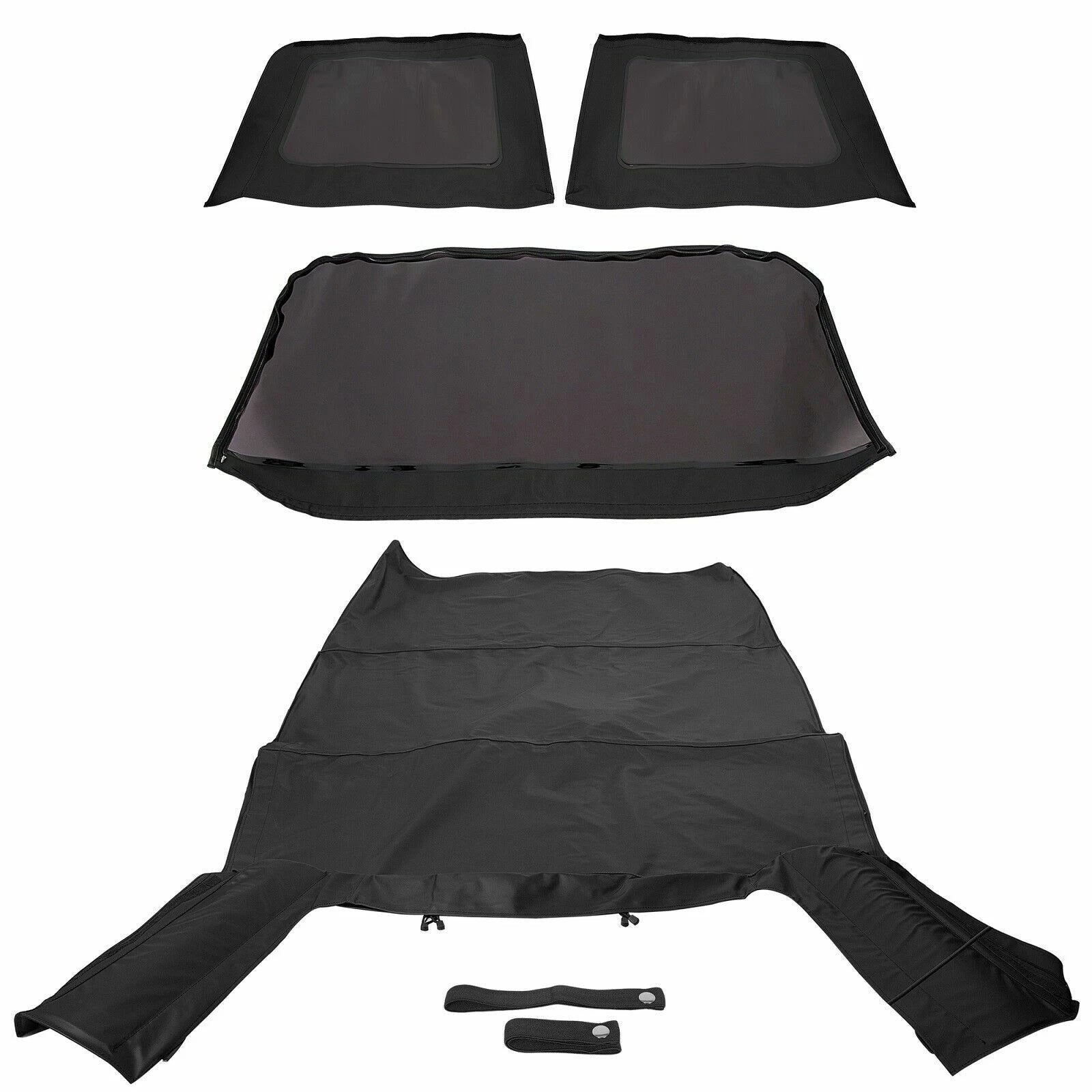 Soft Top for Jeep Wrangler JK Unlimited 4 Door (2007–2018) - Tinted Windows