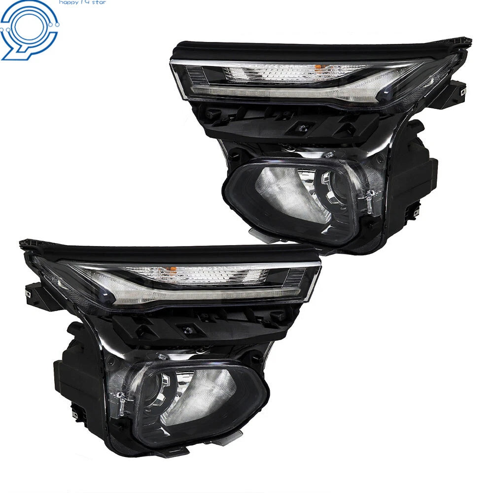 Headlight Assembly for Chevy Trailblazer (2021–2023) Halogen Chrome LH+RH