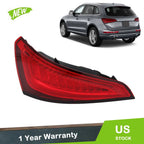 Rear Red Lens for Audi Q5 (2013–2017) Tail Light Assembly LED Chrome Left