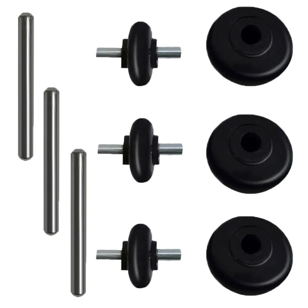 Set of 4 Roller Wheels with Axle for 967435-01