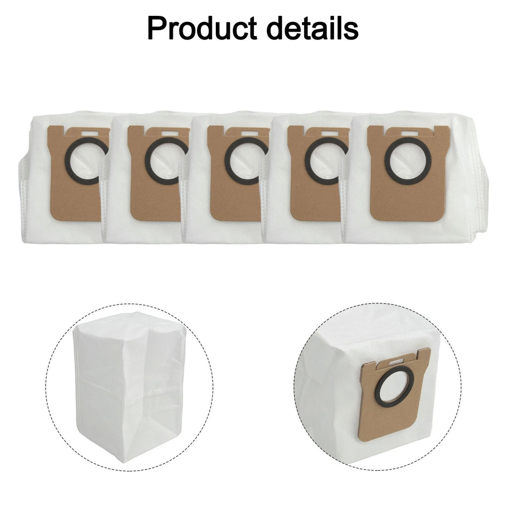5pcs Dust Bags for Mova E30 (Compatible with Ultra Vacuum)