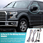 2X Harness Connector Adapter Set for Ford F150 (2015–2017)