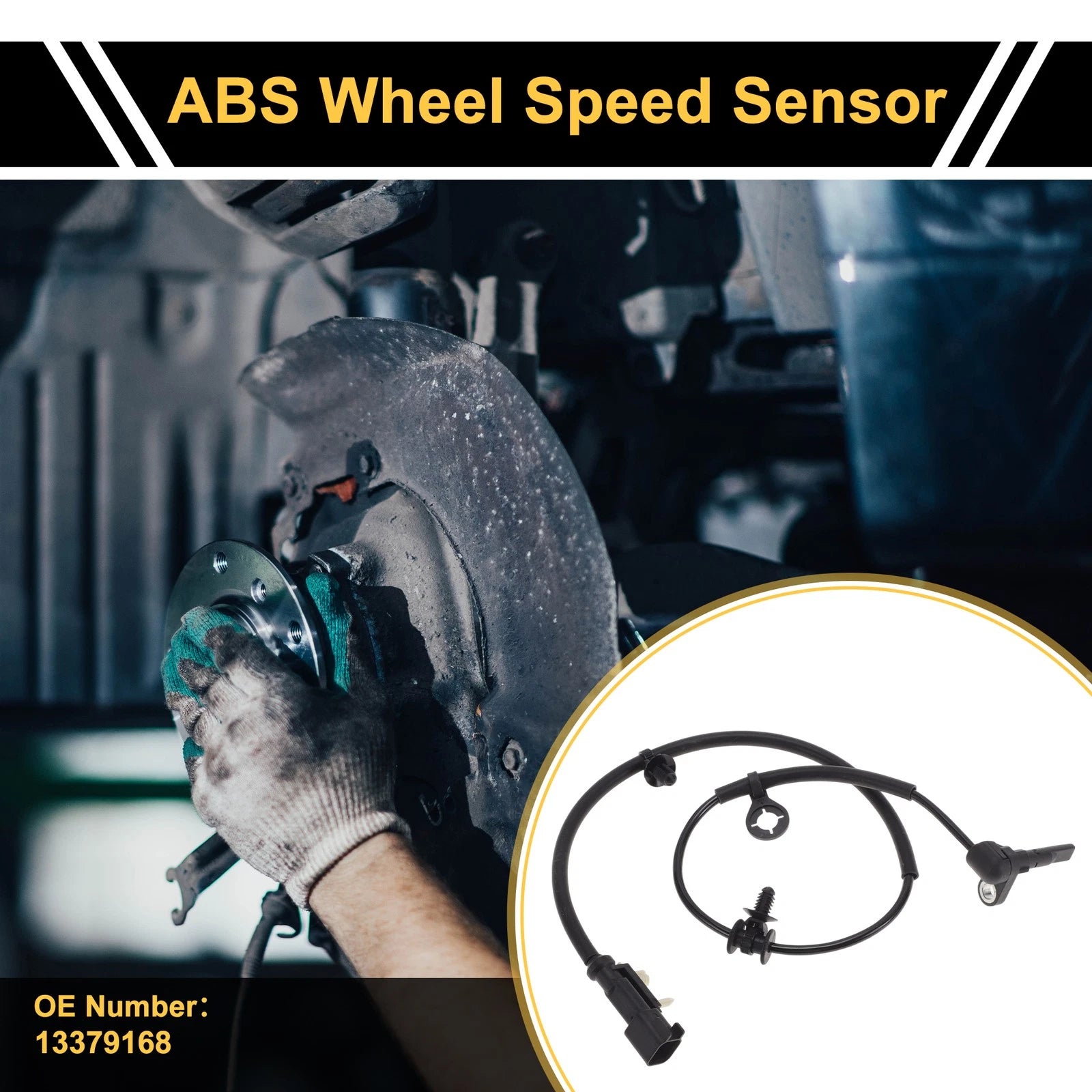 ABS Wheel Speed Sensor No. 13379168 for Buick Envision (2018–2020) Rear Left