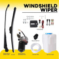 Electric Windshield Wiper Motor Kit + Rocker Switch for Polaris RZR PRO XP/PRO EXV