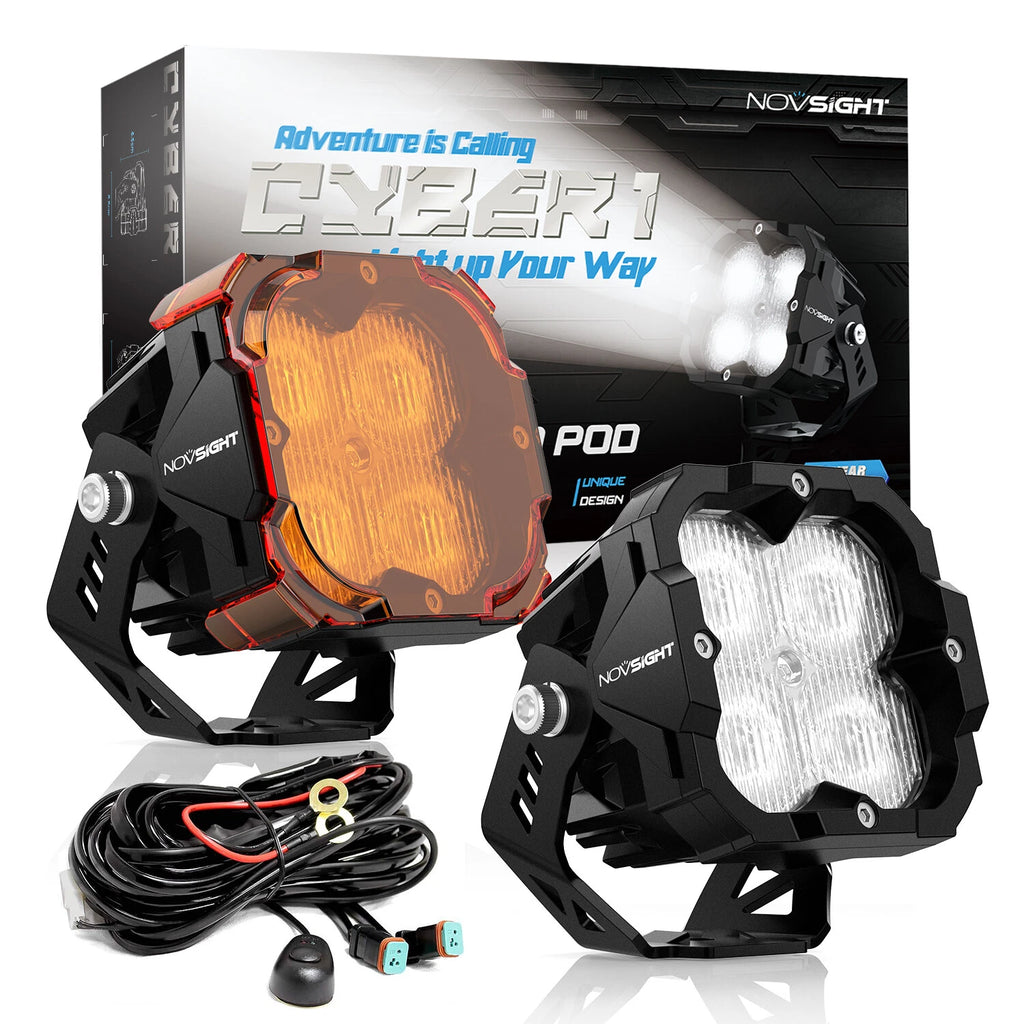 3" LED Pod Work Light for Offroad Vehicles (Universal Fit)
