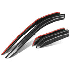 Set of 4 Window Visors for Dodge Ram 1500-3500 Crew Cab (2003–2009)
