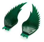 Hood Ornament Plastic Wings Windrider Green Replacement for Grand General (—)