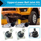 4X Upper Lower Ball Joint Kit for Mitsubishi Triton ML MN (2006–2015)