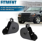 Set of 2 Upper Trailing Arm Mount Repair Kit for Chevy Trailblazer GMC Envoy (2002–2009)