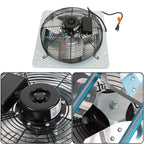 14" Exhaust Fan for Wall-Mounted Ventilation