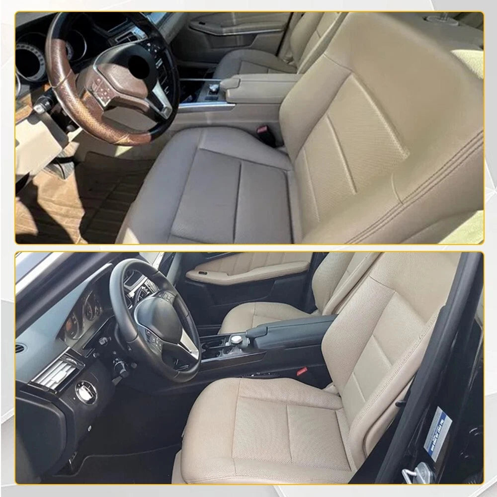 Leather Seat Cover for Mercedes Benz E350 E550 (2010–2014) - Tan
