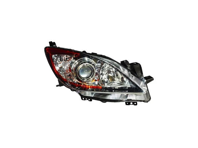 Passenger Side Headlight Assembly for Mazda 3 (2010–2013) YW478NX