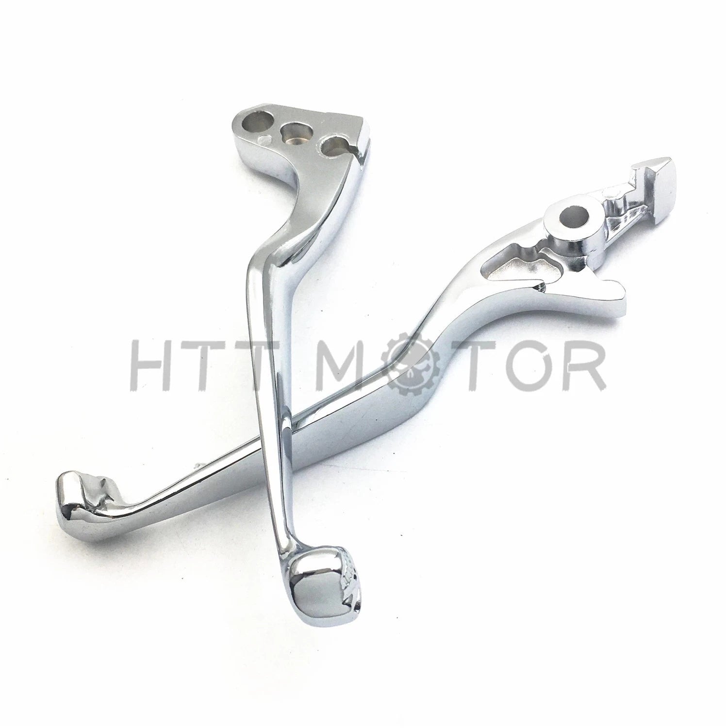 Chrome Skull Levers for Honda Shadow 600 750 1100 VTX1300 VT1300