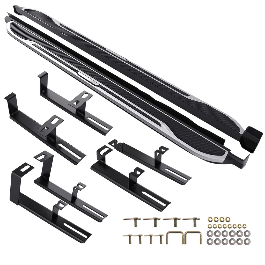 Black Aluminum Side Step Running Board for Chevrolet Trax (2024–2025)