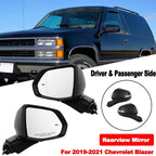 Set of 2 Mirrors for Chevrolet Blazer (2019–2021) PTM