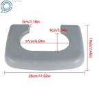 Cup Holder Pad for Ford F150 (1997-2003) Light Grey Replacement